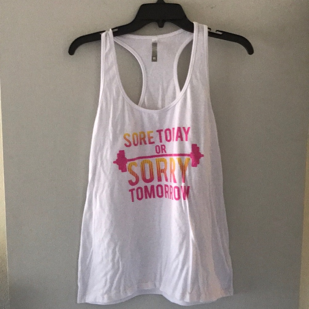 OMT Active Sore Today or Sorry Tomorrow tank XL